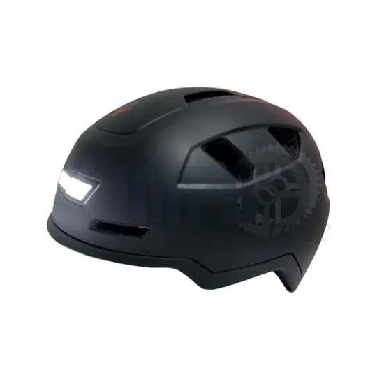 Helm Mofa Schwarz mit Beleuchtung