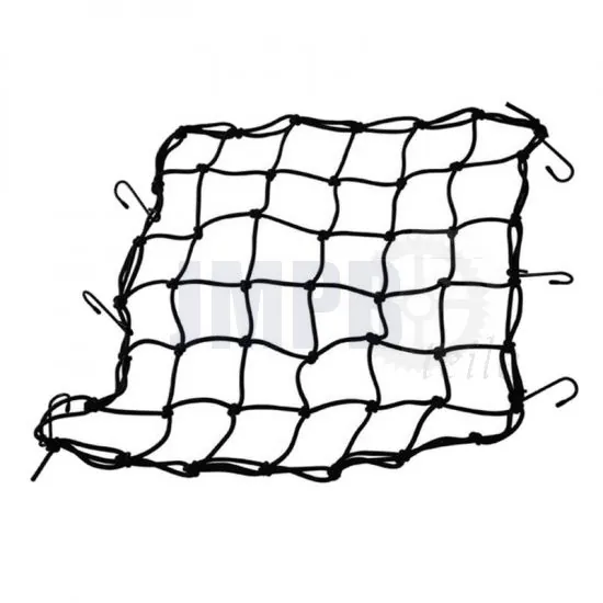 Gepäcknetz 42X42CM Schwarz