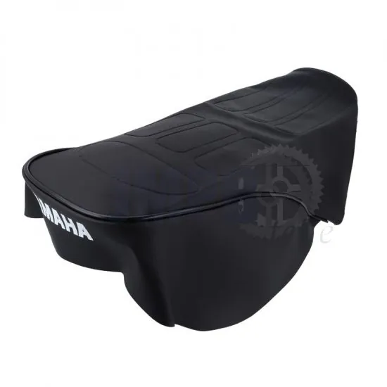 Sitzbankbezug Schwarz Yamaha RD50MX Länge