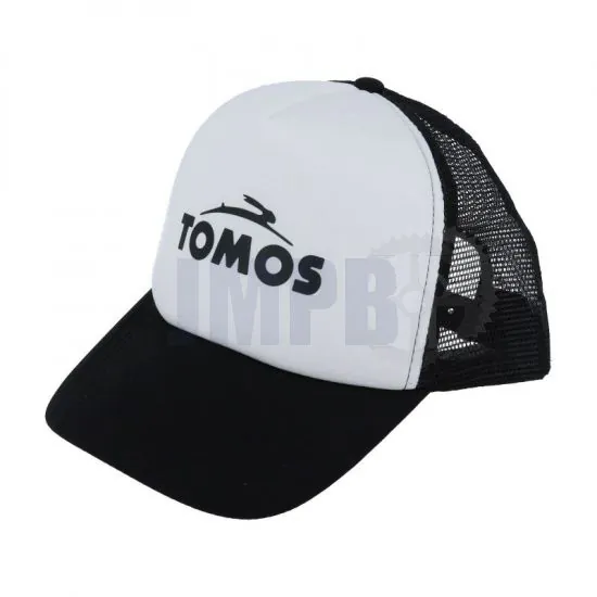 Mesh Cap Tomos Schwarz/Weiß