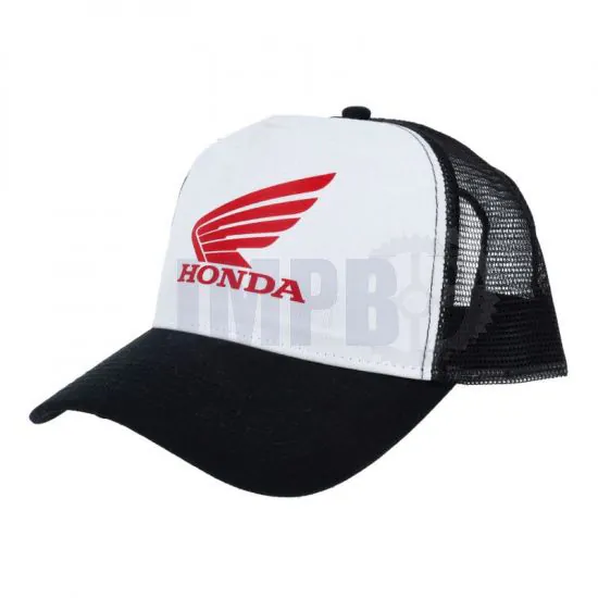 Mesh Cap Honda Schwarz/Weiß