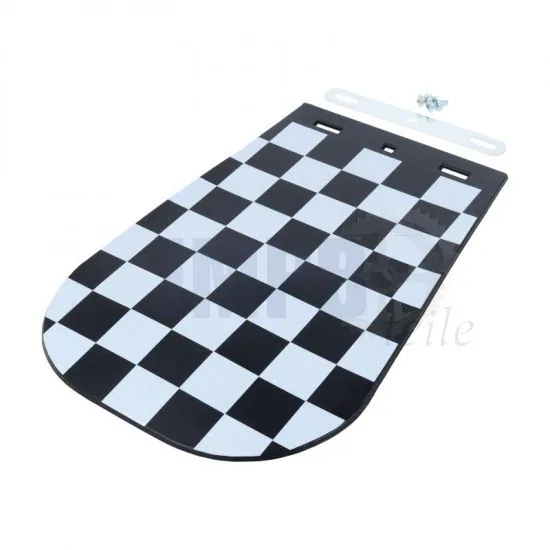 Schmutzfänger Finish Flagge 165X240MM