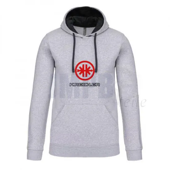 Sweater Kreidler Hoodie Grau