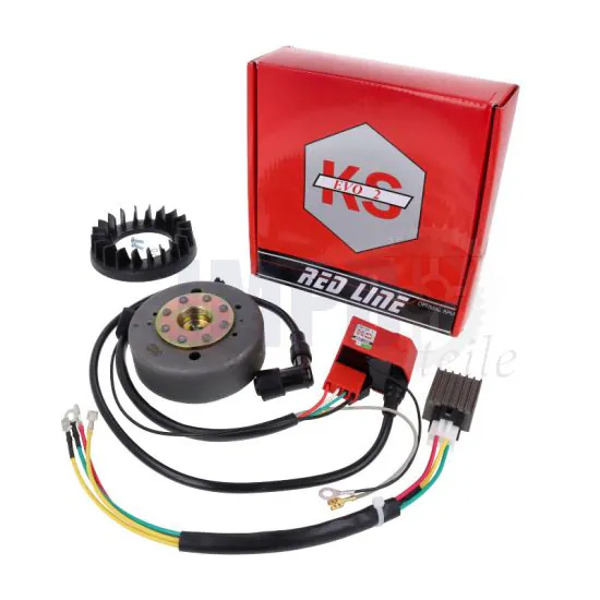 Zündung Kokusan EVO 2 Plus Red Line 6 Volt Gebläsekühlung