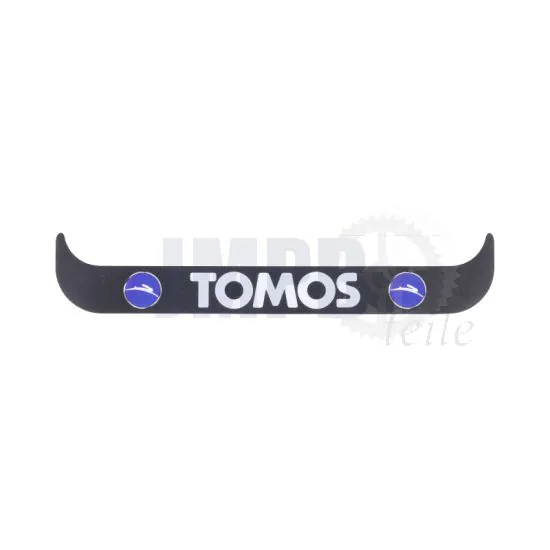 Aufkleber Kennzeichenhalter Breit Tomos Logo Blau
