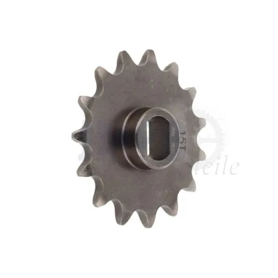 Ritzel Zundapp 3G Neues Typ ovales Loch 15 Zähne