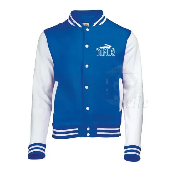 Baseballjacke Tomos Blau