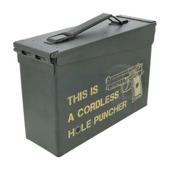 Munitionskiste .30 Cal Metall "Hole Puncher"