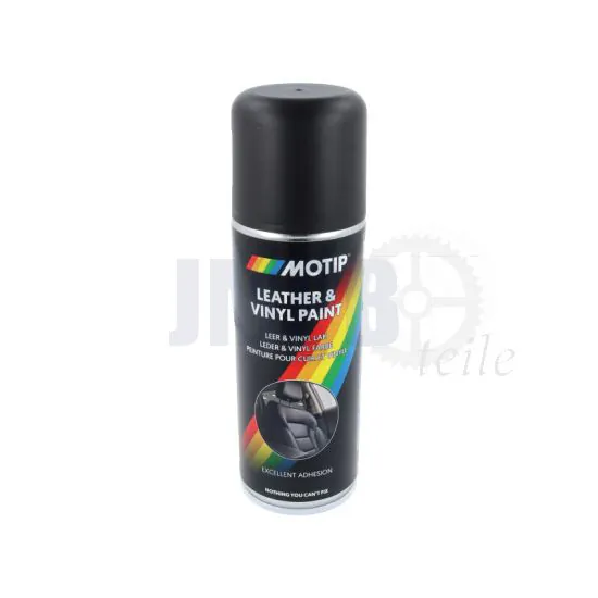 Motip Leather & Vinyl Spray Schwarz - 200ML