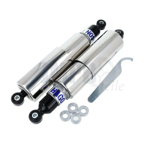 Stoßdämpfer Zündapp Schwarz/Chrom Hagon 310MM