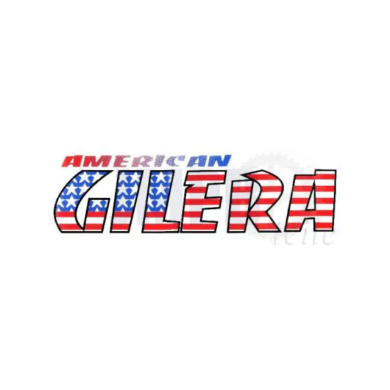 Aufkleber American Gilera 140X40MM
