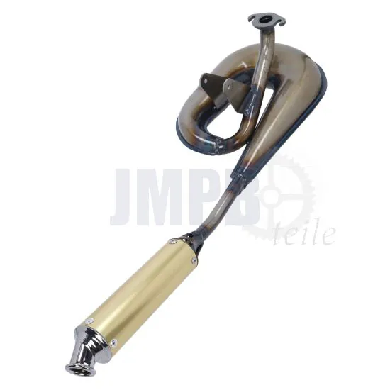 Auspuff Peugeot 103 Tecno Circuit Gold/Blank