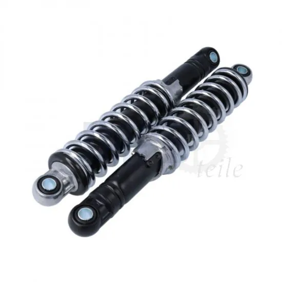 Stoßdämpfer Schwarz/Chrom IMCA 240MM