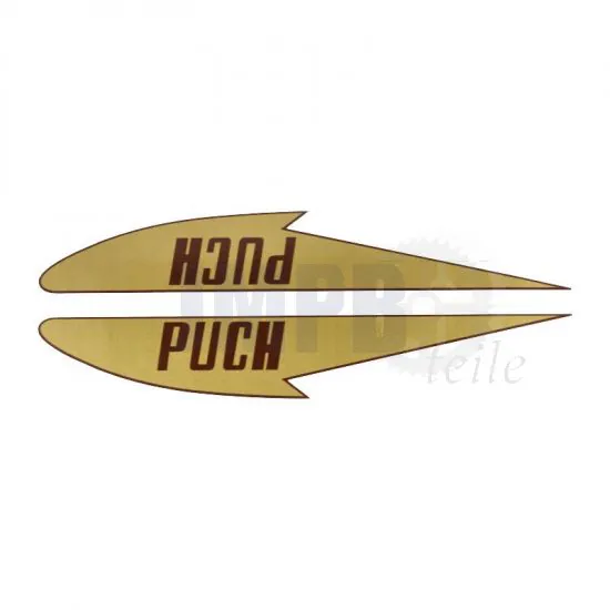 Tank Transfersatz Puch Gold/Braun