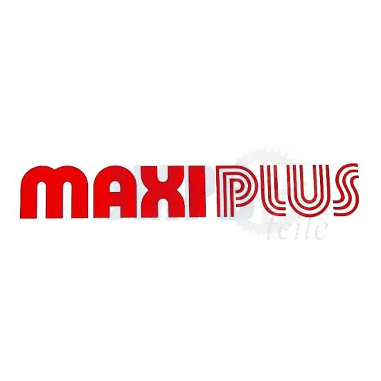 Tankaufkleber Puch Maxi Plus Rot Pro Stück