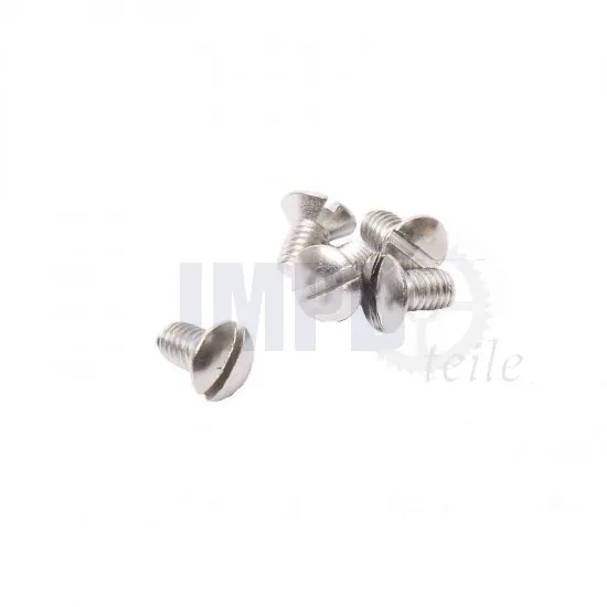 Linsenschraube M6X10 Edelstahl Din 964