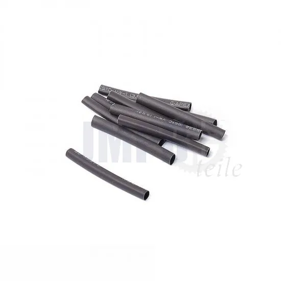 Schrumpfschlauch 3.5 X 40MM 10 Stück Schwarz