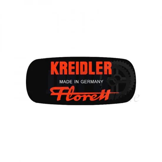 Aufkleber Werkzeugkasten Florett Schwarz/Rot