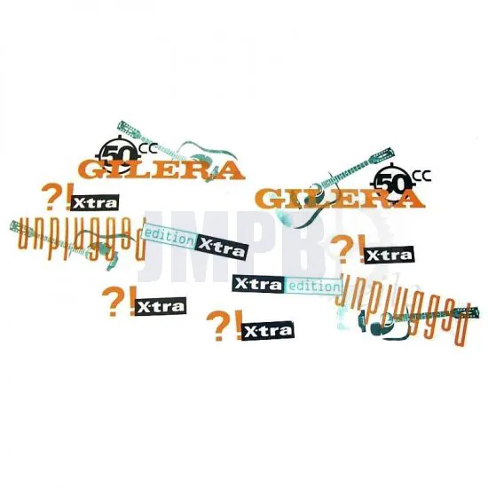 Aufklebersatz Gilera Citta Unplugged