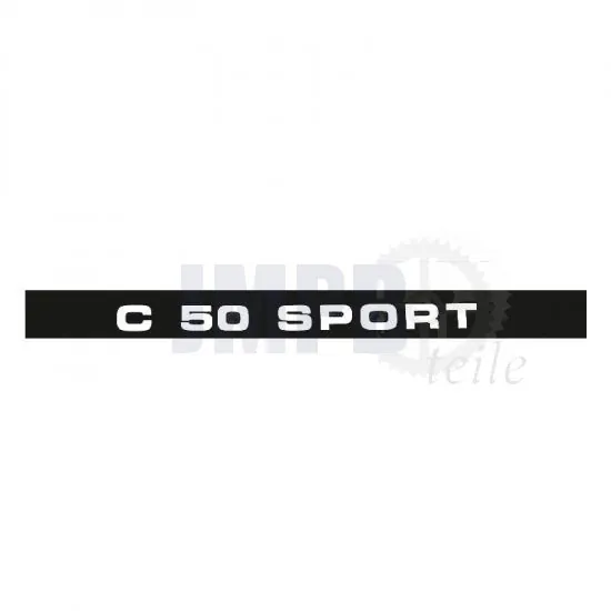 Aufkleber Zundapp C 50 Sport