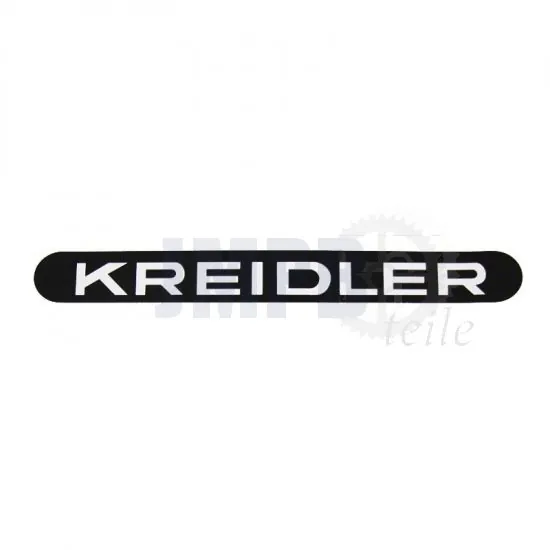Aufkleber Kreidler unter Scheinwerfer 170X17MM