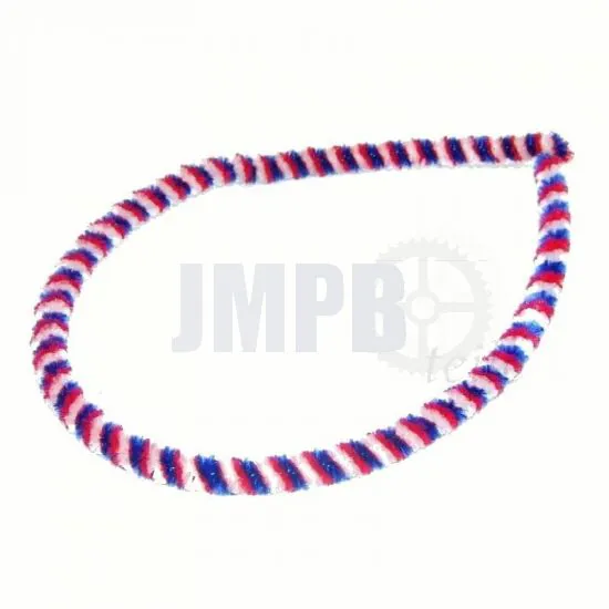 Nabenputzringe Rot/Weiß/Blau 70CM