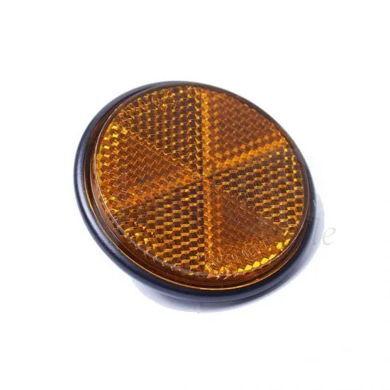 Reflektor Orange Rund 60MM M5 Schraube