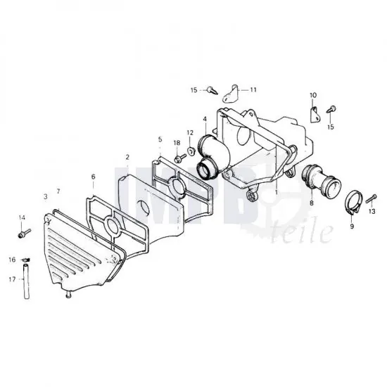 Luftfilter Honda MT50