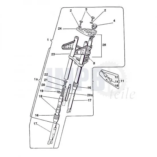 Gabel Puch Maxi