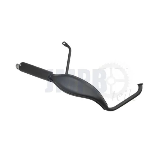 Auspuff Tomos Tecno Snake Schwarz